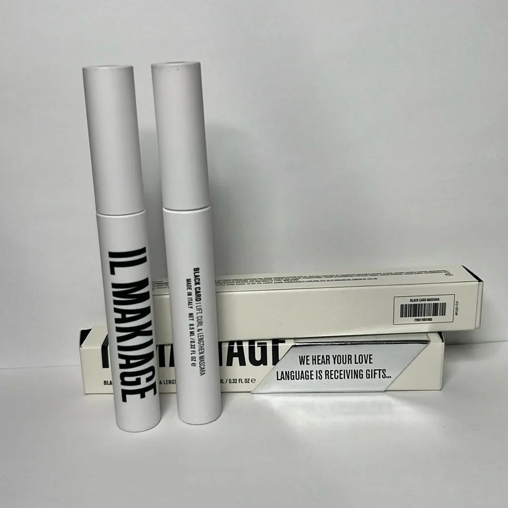 IL Makiage Black Card Lift Curl & Lengthen Mascara (lot of 2)